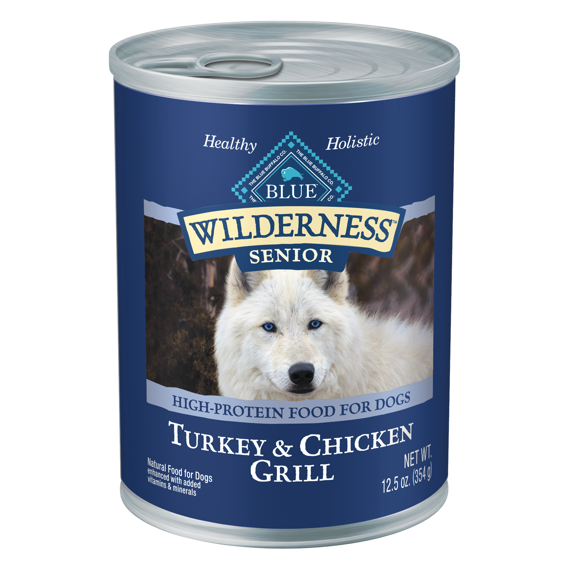 Blue Buffalo Wilderness High Protein Natural Senior Wet Dog Food