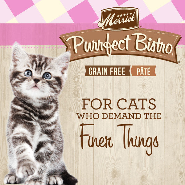 Merrick Purrfect Bistro Kitten Dinner Grain Free Wet Cat Food