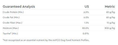 PureVita™ Lamb Stew Wet Dog Food, 12.5-oz Case of 12