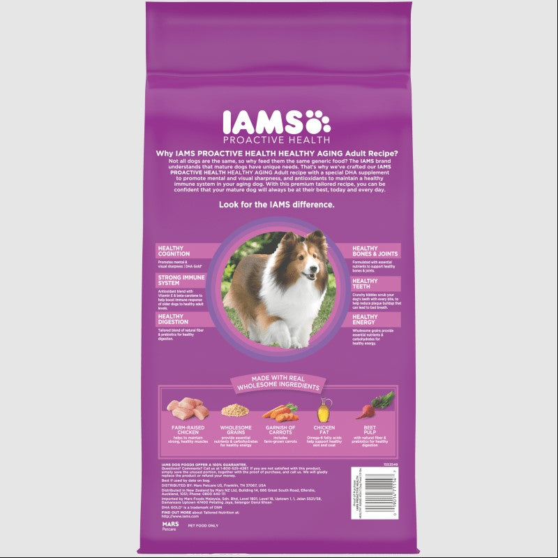 IAMS Healthy Aging Recipe 7-lb, Dry Dog Food