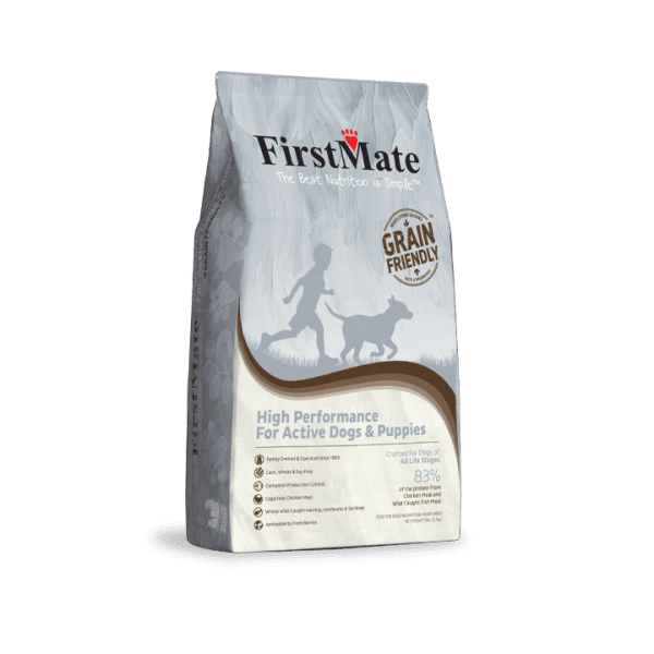 FirstMate High Performance for Active Dogs and Puppies Dry Dog Food, 5-lb Bag