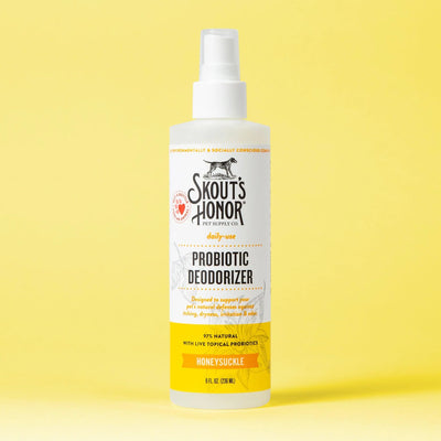 Skout's Honor Probiotic Honeysuckle Deodorizer 8-oz, For Dogs & Cats