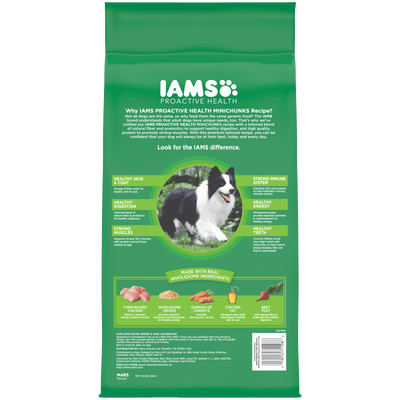 IAMS Small Breed Mini Chunk Chicken Recipe 7-lb, Dry Dog Food