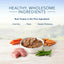 Blue Buffalo Homestyle Recipe Natural Adult Wet Dog Food, Turkey Meatloaf 12.5-oz, Case of 12