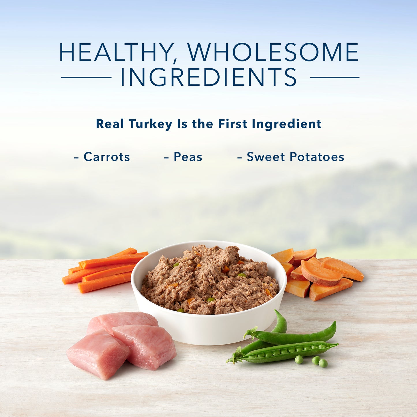 Blue Buffalo Homestyle Recipe Natural Adult Wet Dog Food, Turkey Meatloaf 12.5-oz, Case of 12