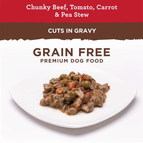 Nutro Hearty Stew Adult Natural Wet Dog Food Cuts in Gravy Chunky