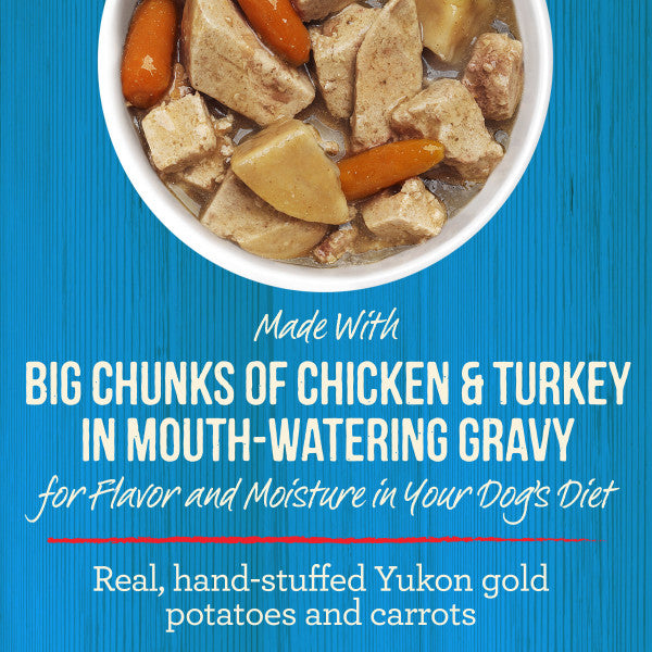 Merrick Chunky Carver Delight, Wet Dog Food, 12.7-oz, case of 12