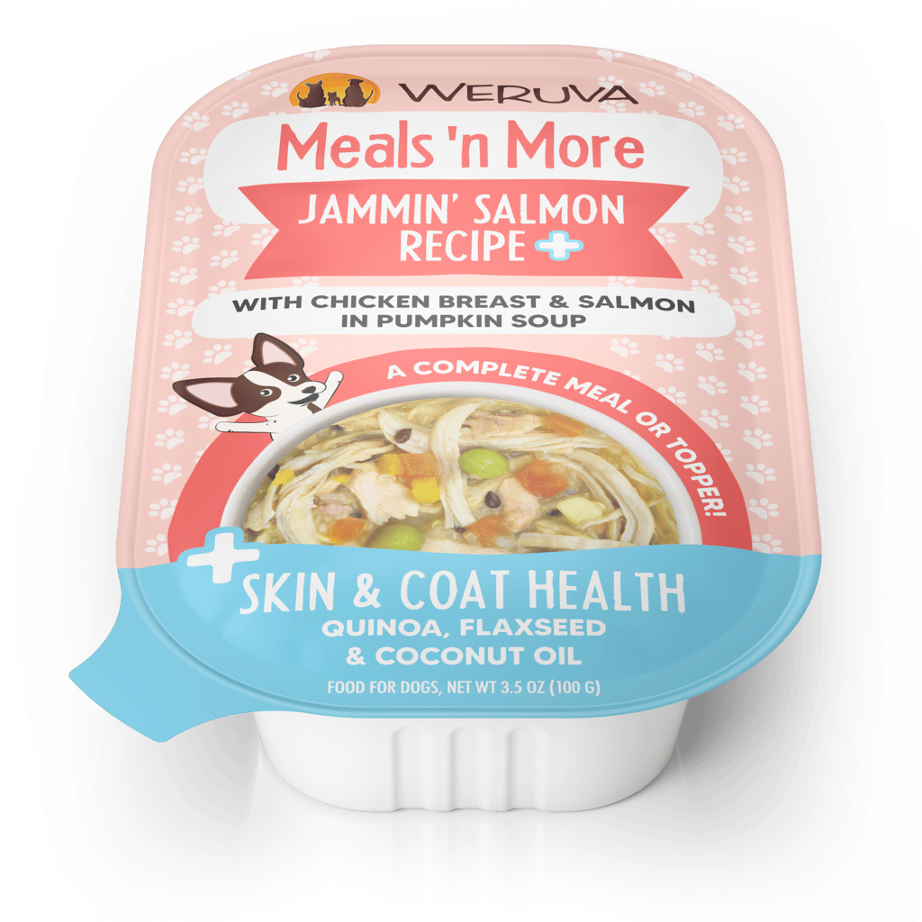 Weruva Meals 'n More Jammin' Salmon Recipe Plus 3.5-oz, Wet Dog Food