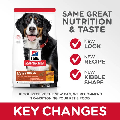 Large breed science sales diet