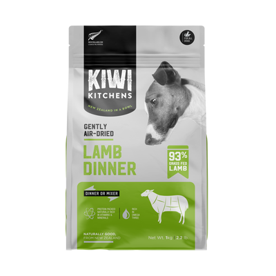 Kiwi Kitchens Lamb Dinner, Air-Dried Dog Food