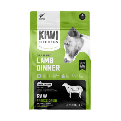 Kiwi Kitchens Lamb Dinner, Freeze-Dried Dog Food