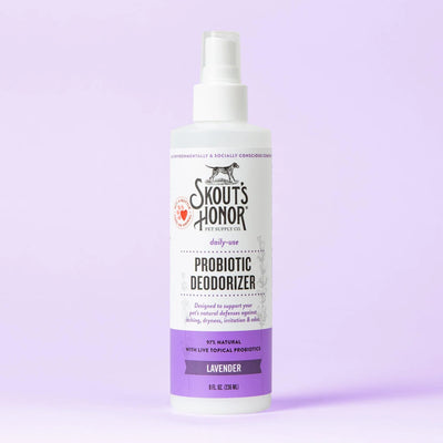 Skout's Honor Probiotic Lavender Deodorizer 8-oz, For Dogs & Cats