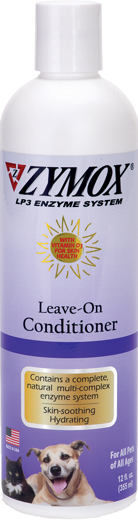 Zymox Enzymatic Dog And Cat Leave-On Conditioner, 12-oz