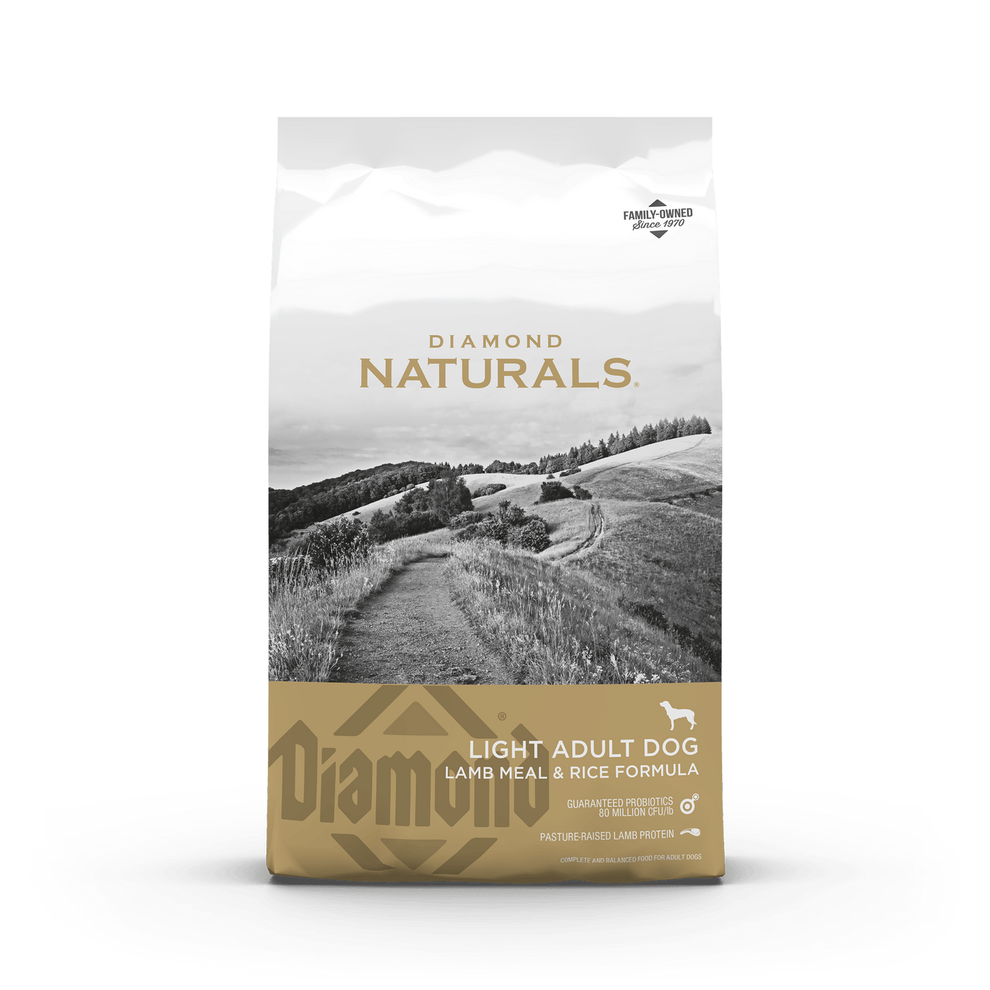 Diamond Naturals Light Lamb & Rice Formula 30-lb, Dry Dog Food