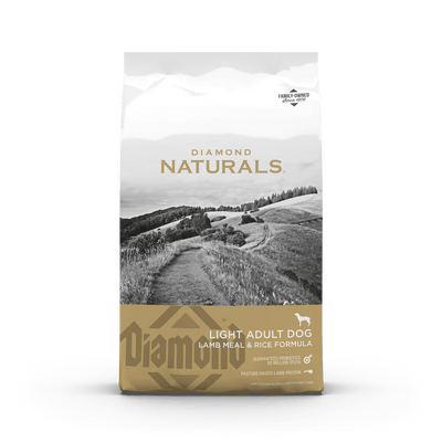 Diamond Naturals Light Lamb & Rice Formula 30-lb, Dry Dog Food