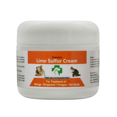 Healthy Paw Life Classic's Lime Sulfur Pet Skin Cream, 2-oz
