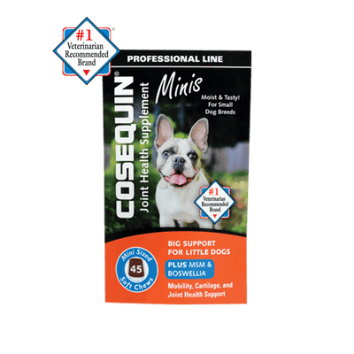 Cosequin Pro DS Plus Joint Health Supplement Mini Chews For Dogs, 45-Count