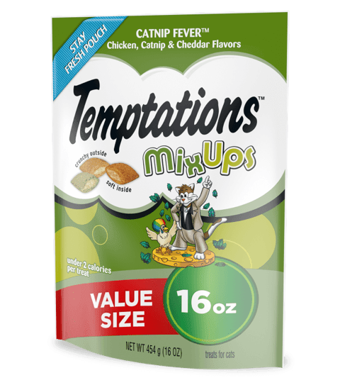 Temptations MixUps Catnip Fever Flavor, Cat Treat