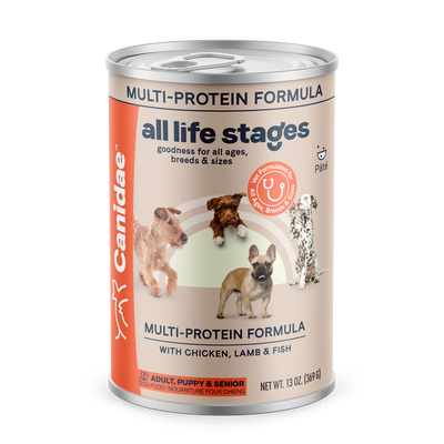 Canidae All Life Stages Multi-Protein Formula 13-oz, Wet Dog Food, Case Of 12