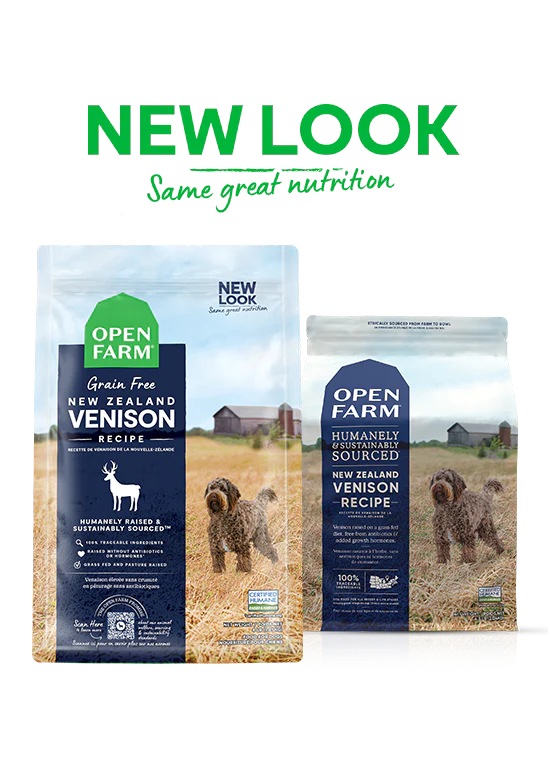 Open Farm New Zealand Venison Grain-Free Recipe, Dry Dog Food