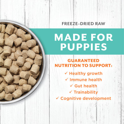 Instinct Raw Longevity Puppy Freeze-Dried Chicken Bites, Dog Food