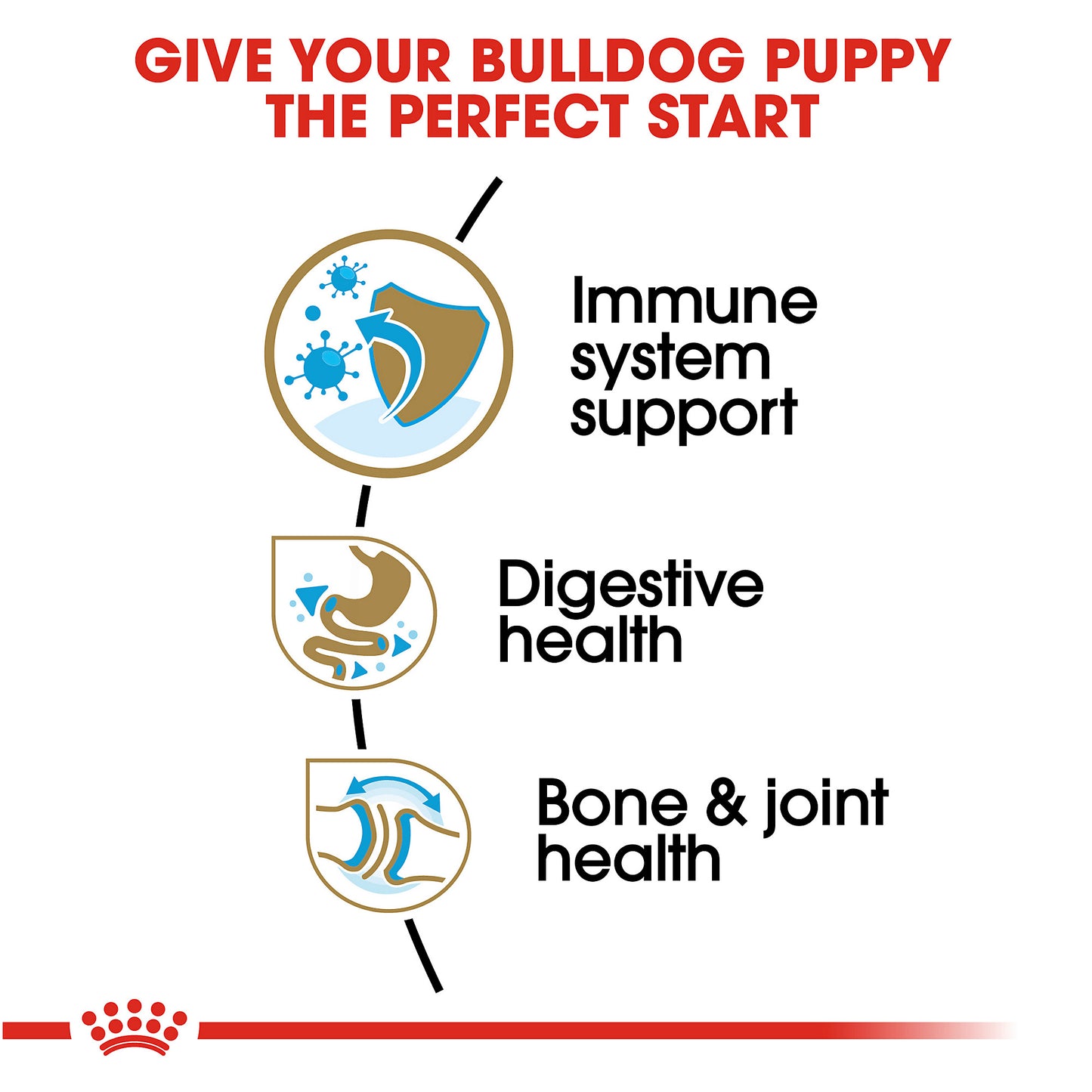 Royal Canin Bulldog Puppy Dry Dog Food, 30-lb Bag