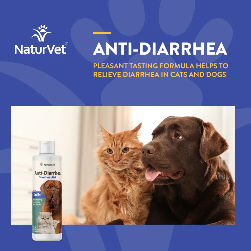Naturvet Anti-Diarrhea 8-oz Liquid For Pets