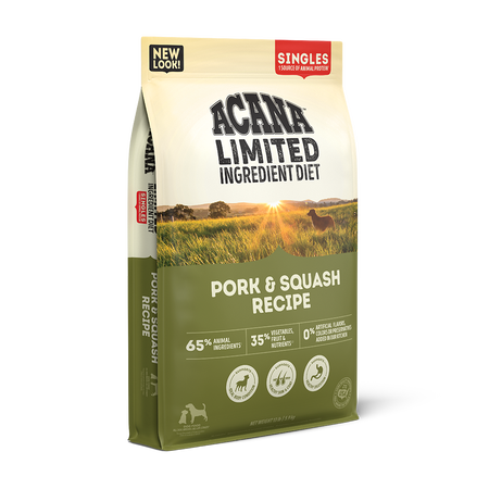 Acana Singles Pork & Squash Recipe, Dry Dog Food