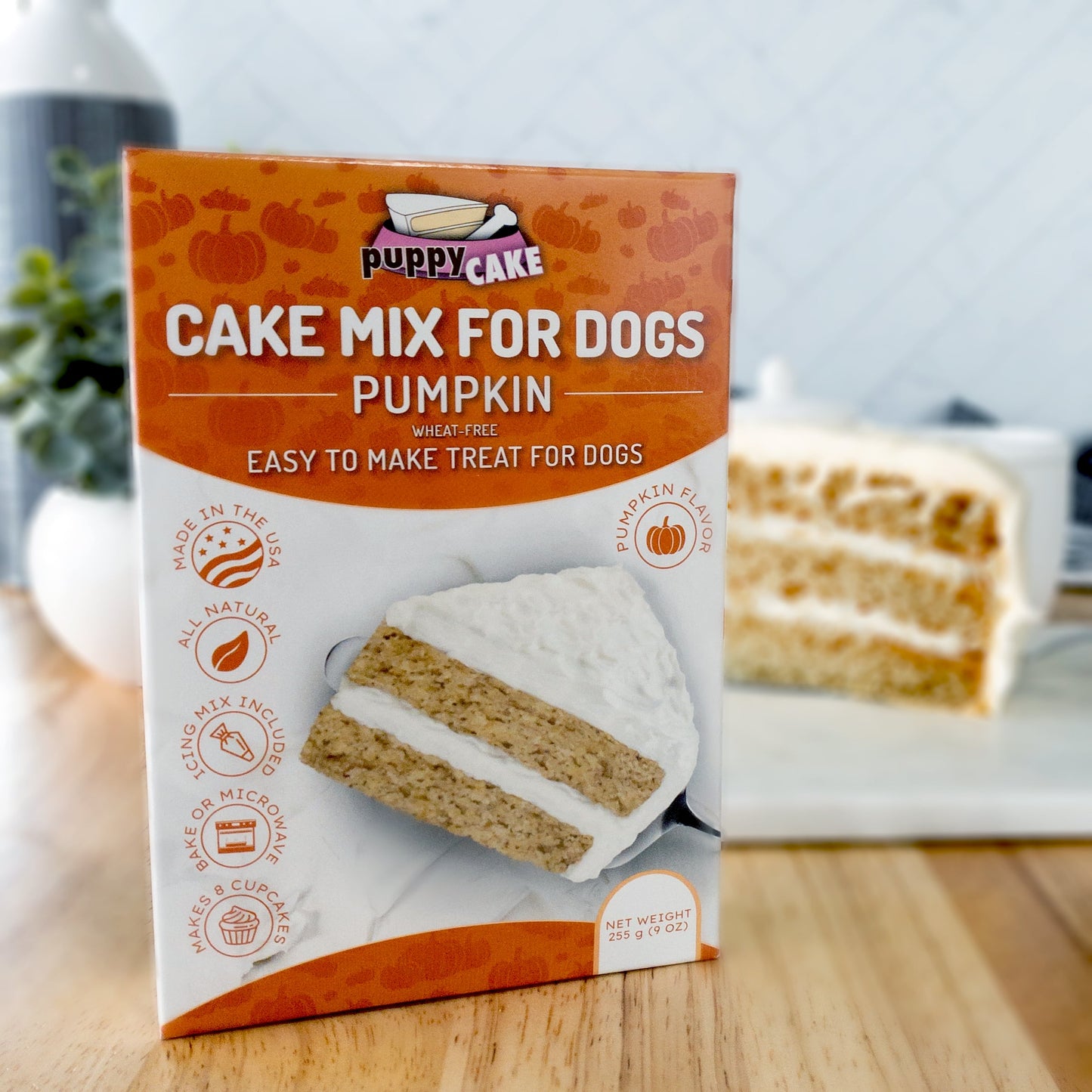 Puppy Cake Pumpkin Cake Mix 9-Oz, Dog Treat