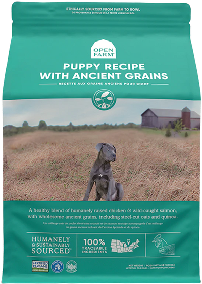 Open Farm Puppy Recipe With Ancient Grains, Dry Dog Food