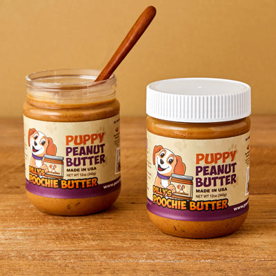 Poochie Butter Puppy Peanut Butter 12-Oz, Dog Treat