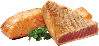 SA-SHI by RAWZ® Wild-Caught Salmon and Aku Tuna Recipe in Savory Broth 1.76-oz, Wet Cat Food Topper