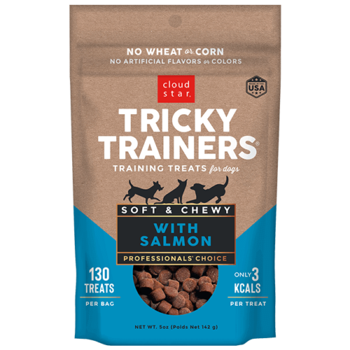 Cloud Star Tricky Trainers Chewy Salmon, Dog Treat