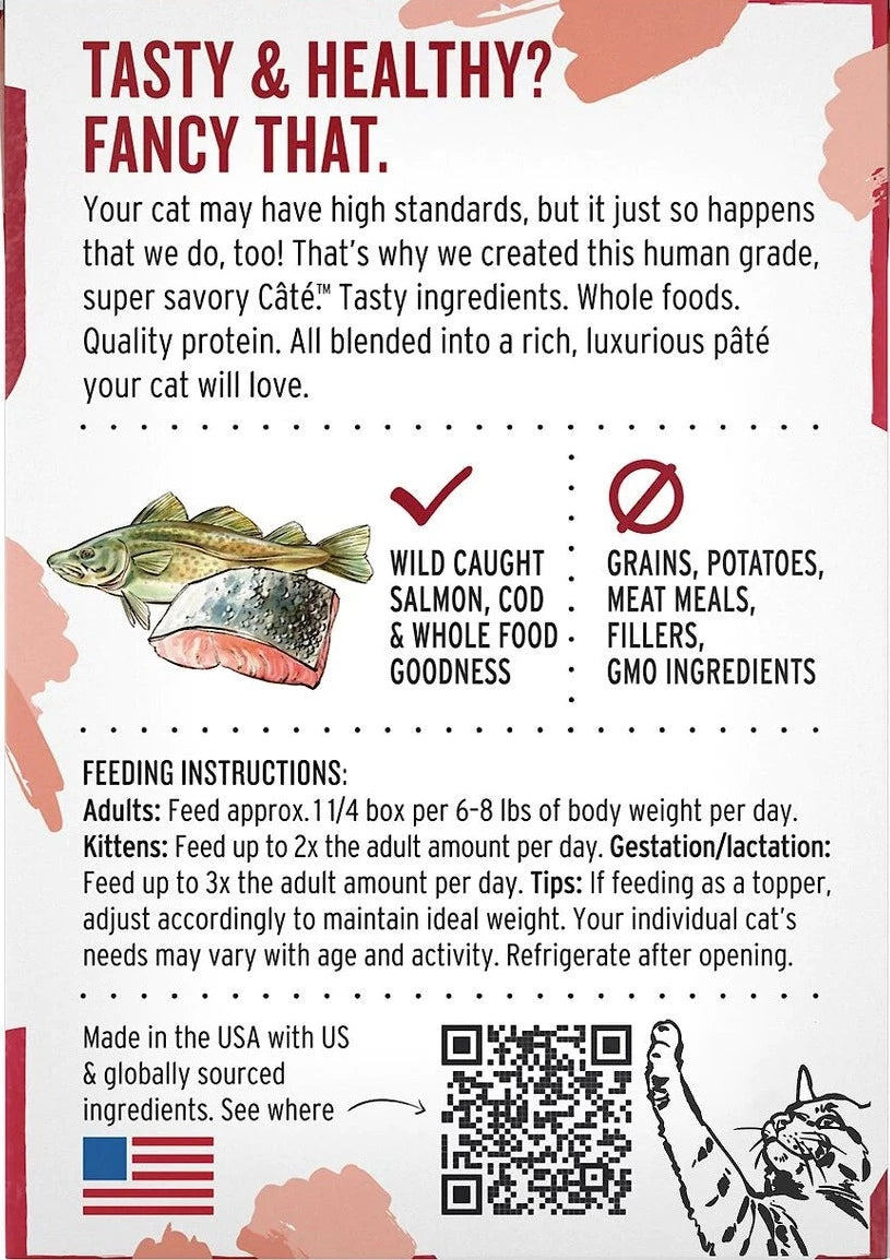 The Honest Kitchen Salmon & Cod Câté™ 5.5-oz, Wet Cat Food
