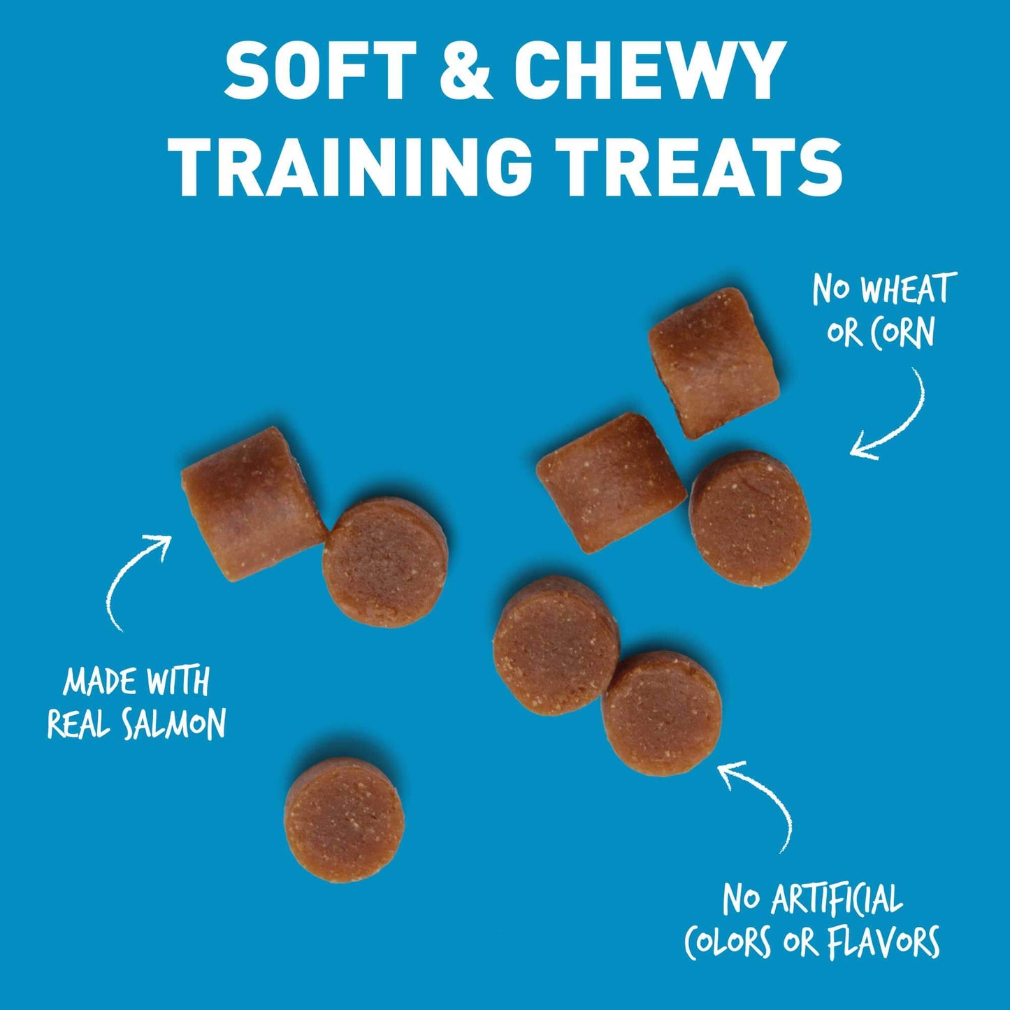 Cloud Star Tricky Trainers Chewy Salmon, Dog Treat