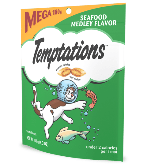 Temptations Seafood Medley Flavor, Cat Treat