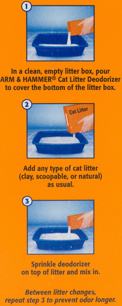 Arm & hammer litter cat litter deodorizer outlet powder