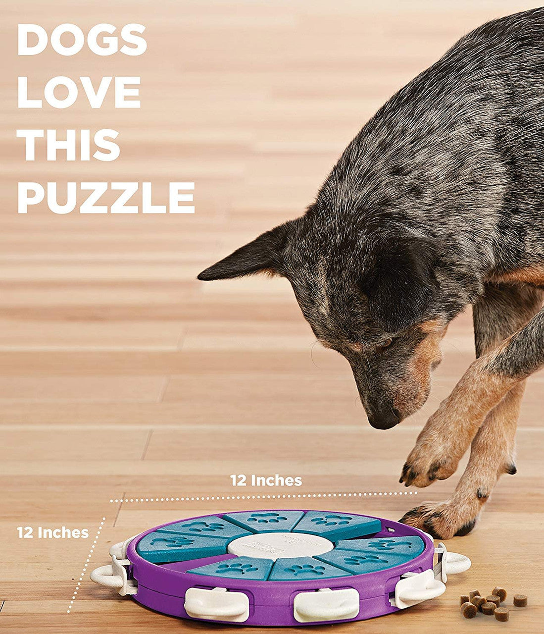 Outward Hound Nina Ottosson Dog Twister, Interactive Treat Puzzle