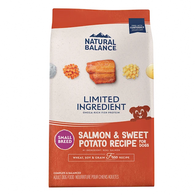 Natural Balance® Limited Ingredient Diets® Grain Free Salmon & Sweet Potato Small Breed Formula, Dry Dog Food