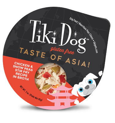 Tiki Dog Taste Of Asia Asian Chicken Stir Fry 3-oz, Wet Dog Food