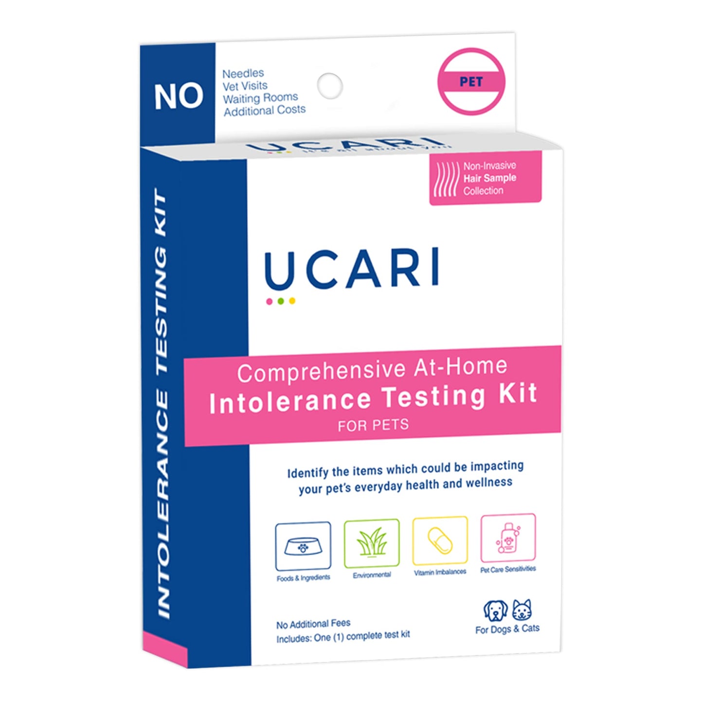 UCARI Comprehensive At-Home Intolerance Testing Kit For Pets