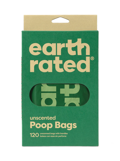 Earth Rated Dog Poop Bags With Handles, 120-Count