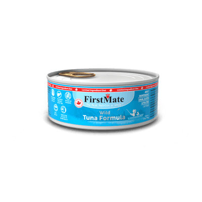FirstMate Limited Ingredient –Wild Tuna, 5.5-oz Case of 24, Wet Cat Food