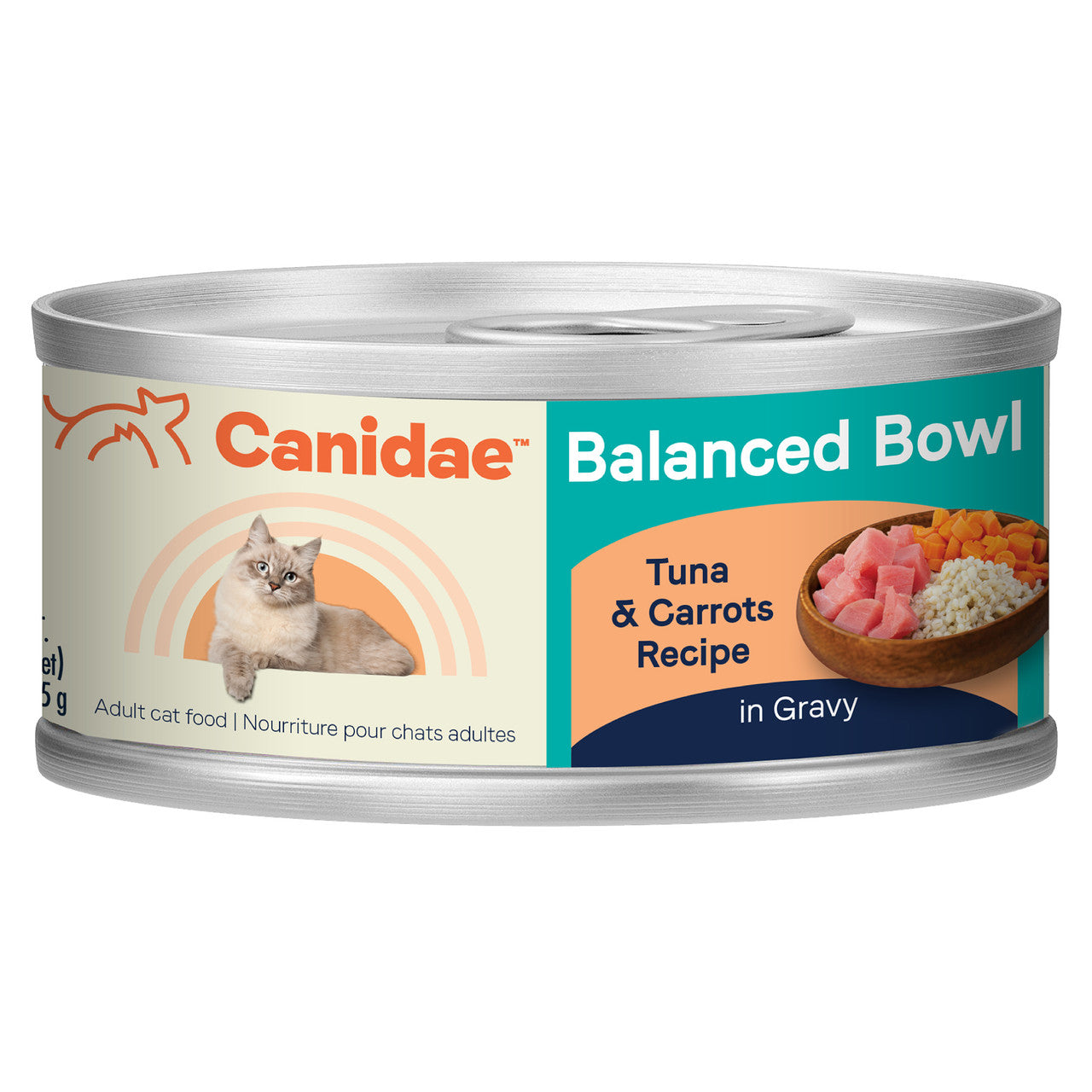Canidae Balanced Bowl, Tuna & Carrots Recipe 3-oz, Wet Cat Food, Case Of 12