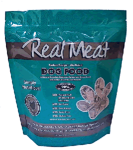 The Real Meat Company Air-Dried Turkey Dog Food, 2-lb Bag