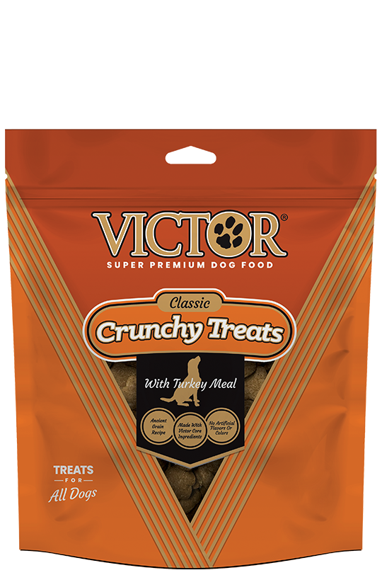 Victor Classic Crunchy Turkey Meal 14-oz, Dog Treat