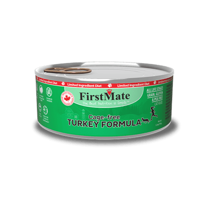 FirstMate Limited Ingredient – Cage Free Turkey Wet Cat Food