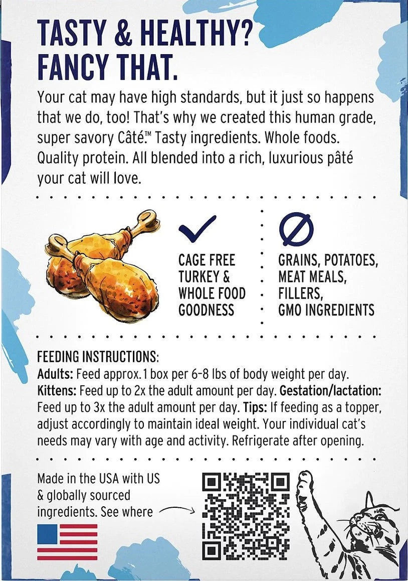 The Honest Kitchen Turkey Câté™ 5.5-oz, Wet Cat Food