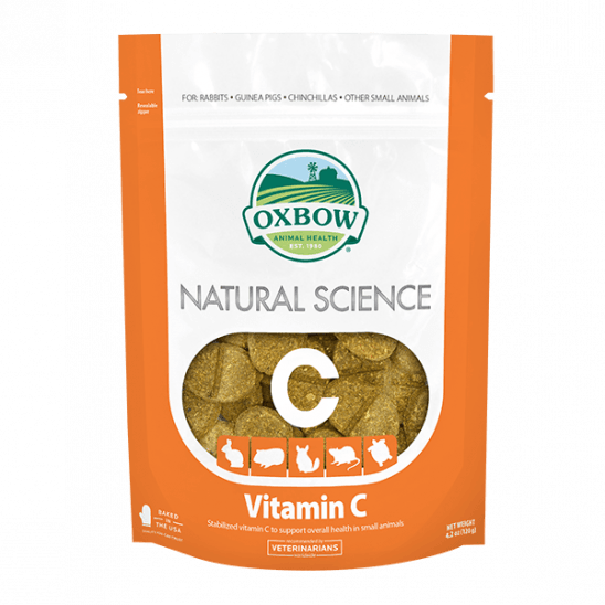 Oxbow Natural Science Vitamin C For Small Animals, 4.2-oz Bag