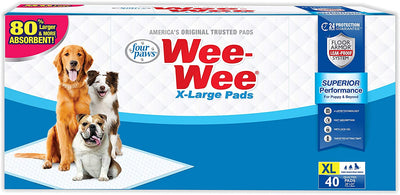 Four Paws Wee-Wee Pads XL 40-Count For Dogs